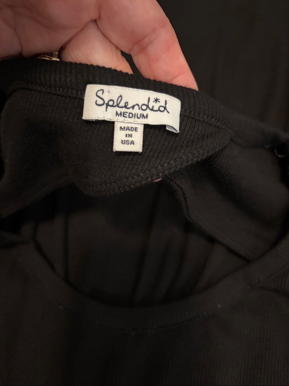 Splendid Open Back Ribbed Knit Dress - Picture 4 of 5